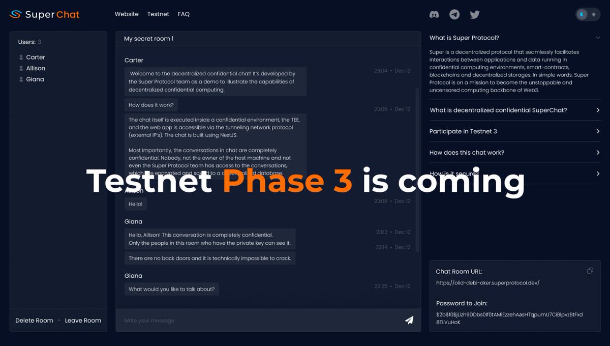 💥 Attention, Supers! Get ready to be floored as #Testnet Phase 3 looms on the horizon, poised to be the game-changer that will leave you in awe! This upcoming phase will unveil the support for dynamic applications, pushing the boundaries of what's possible in the realm of #Web3.…
