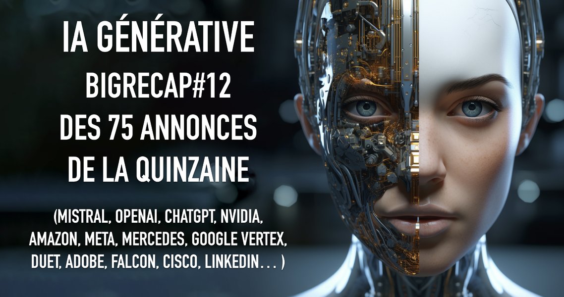 Avec le salon VIVATech, les équipes du HUB Institute (Digital &amp; Positive Impact accelerator) ont été un peu chargée (200 tours de dirigeants à piloter en 3 jours),... 🔥🔥🔥

...mais l'actualité de l'IA générative, elle, n'a pas ralentit, au contraire... 🚀

voici donc un GROS