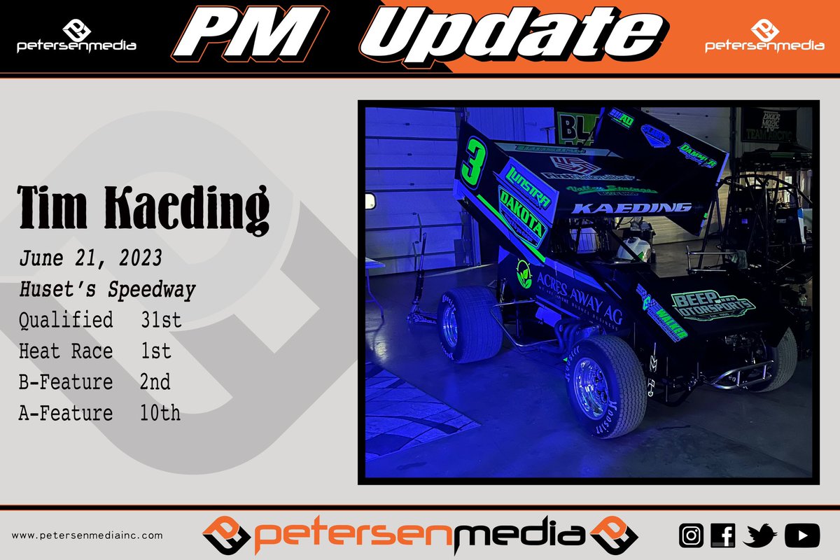 #PMUpdate 

<a href="/TKaedingRacing/">Tim Kaeding Racing</a>