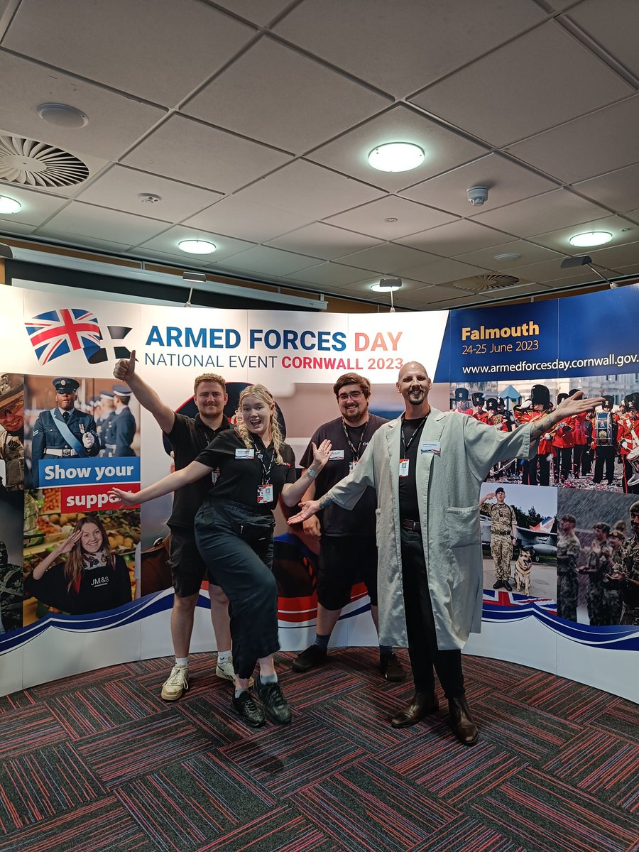 @Lizajarvis79 @Active_Plus_ @CornwallCouncil @PoppyLegion @inkythinking That's a wrap on the @ArmedForcesDay Community Conference! Thank you to all who joined us in person and online, we are honoured to bring this event to a wider audience. 🎥🌟😍#KeepItCHAOS #SaluteOurForces #AFD23 #Cornwall23