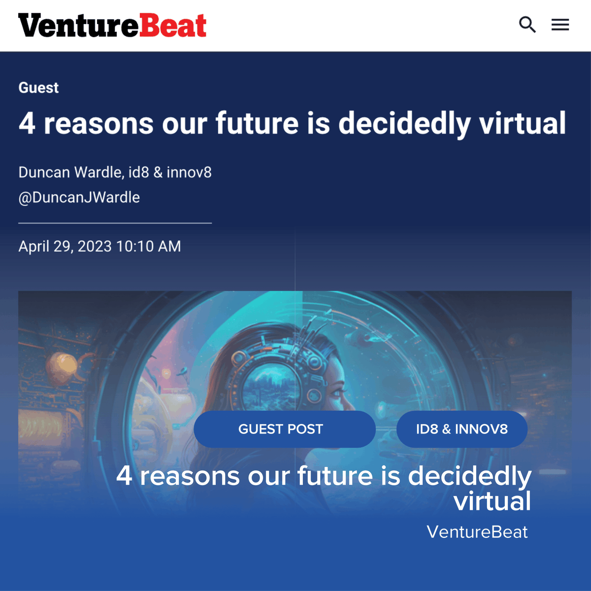 InteroDigital's tweet image. Did you know that our team is a leading provider of high-quality #GuestPosts to online publications? Check out this content we recently worked on with our clients for Fast Company, Glassdoor, and VentureBeat! 👇