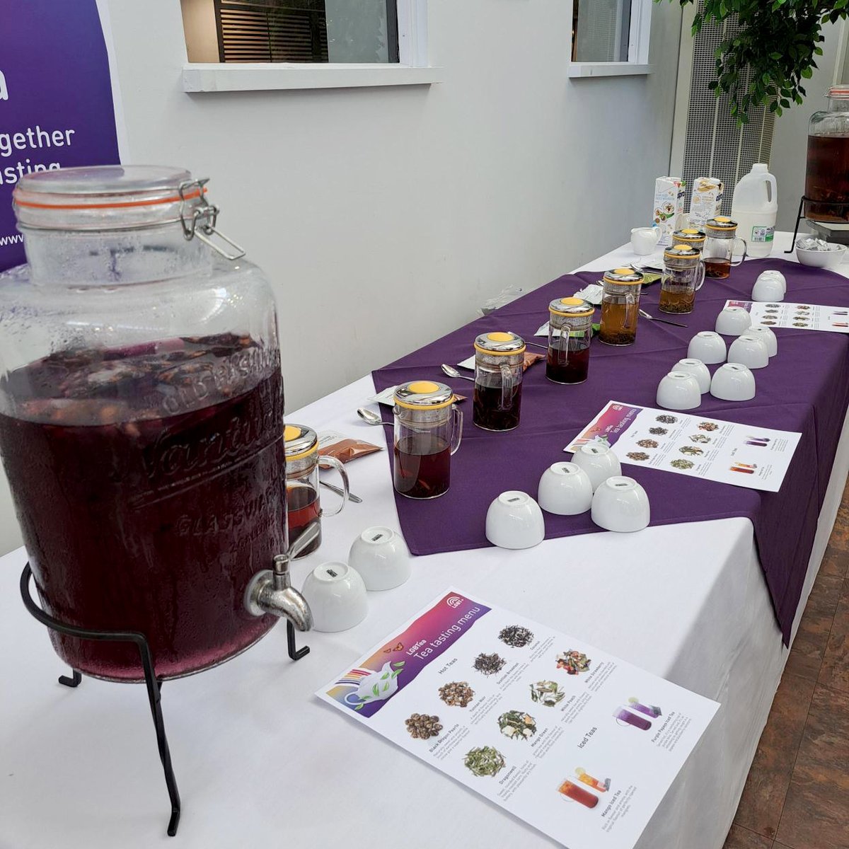 Thank you to everyone who came along to 'LGBTea' - our get together and tea tasting event yesterday! ☕🍂 We hope you had a great time meeting new people and trying our artisan teas, courtesy of @AdagioTeas from our friends in Food & Drink 🤗