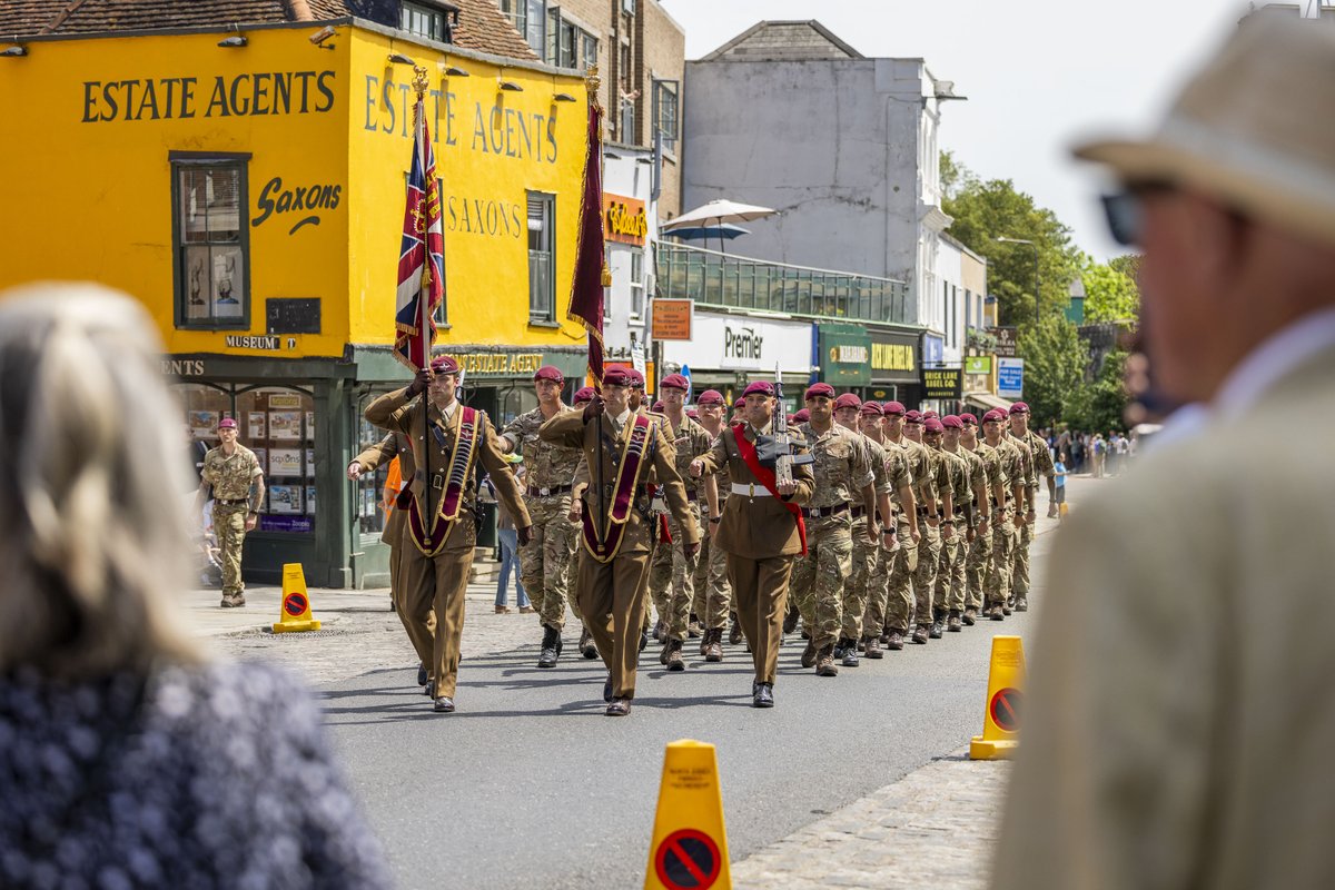 TheParachuteRegiment on Twitter "Freedom of Colchester Parade today