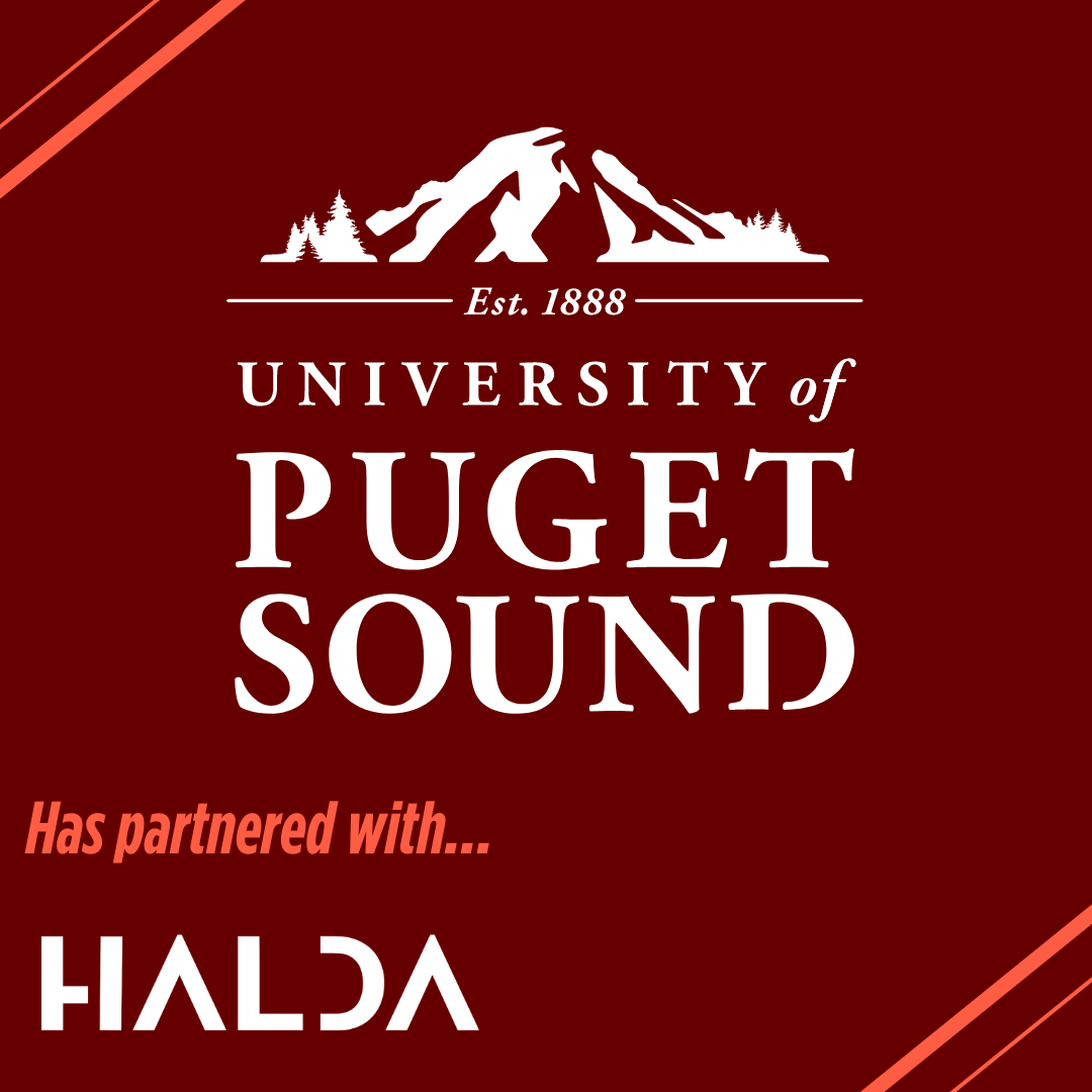 We can't wait to get up to the University of Puget Sound for a visit! What do you get when you mix an incredible education, a supportive community, and a beautiful location? Why, Halda's newest higher ed partner, of course!

#LoggerLife