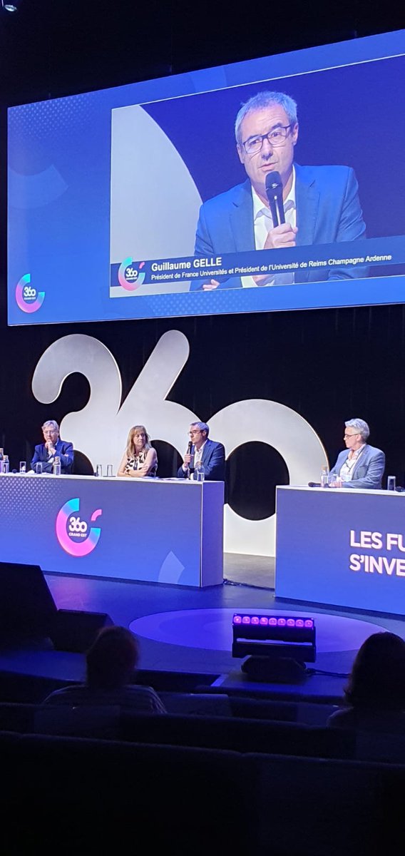 Avec son projet de #PUI #INNOREM, l'<a href="/universitereims/">Université de Reims Champagne-Ardenne</a> veut faire du territoire une référence nationale en matière d'innovation et de deeptech sur les thématiques de la #bioéconomie et ses interfaces autour de la #santé et du #numérique. <a href="/GuillaumeGelle/">Guillaume GELLE</a> <a href="/360GrandEst/">360 Grand Est</a>