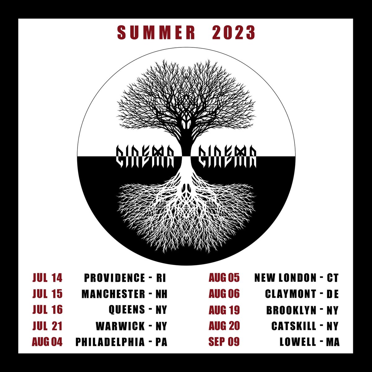 #tour • summer 2023 • #earplugs suggested • #insanity guaranteed