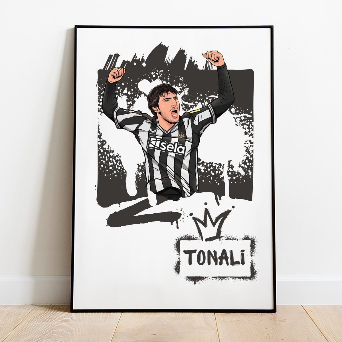 🇮🇹 TONALI GIVEAWAY! 

To celebrate the imminent signing of Sandro Tonali, we're giving away this stunning print courtesy of @_Matty723 😍

To enter:

⚫️ RT this tweet
⚪️ Follow <a href="/NUFCblogcouk/">NUFCBlog.co.uk</a> 
⚫️ Follow @_Matty723 

The winner will be announced on Sunday night! 

#NUFC