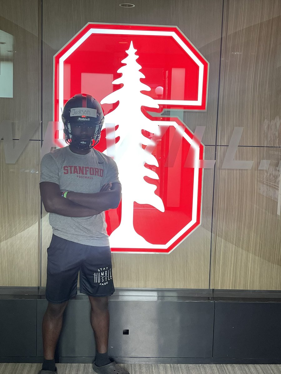 I can’t wait to compete this morning <a href="/StanfordFball/">Stanford Football</a> skills camp. Stay tuned.