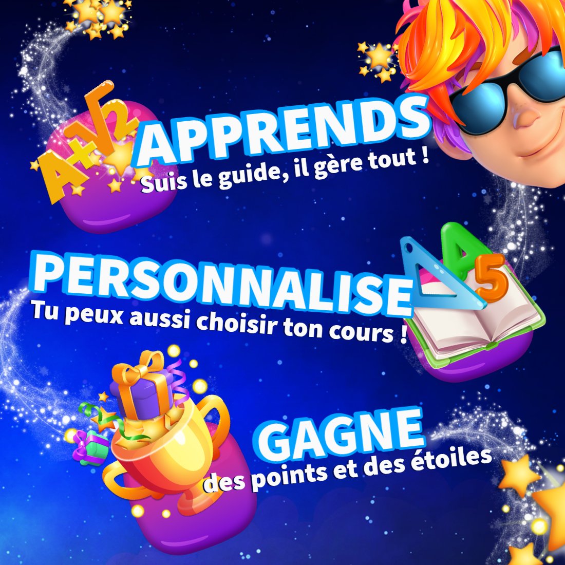 C'est officiel ! Le Coach #Wiloki est maintenant disponible sur tous les supports 🥳

Le Coach construit une séance de travail sur-mesure pour toi. Alors laisse-toi guider ou personnalise ton Coach suivant tes envies !

#edtech #adibou #prof #école #primaire #collège #AI #edtech