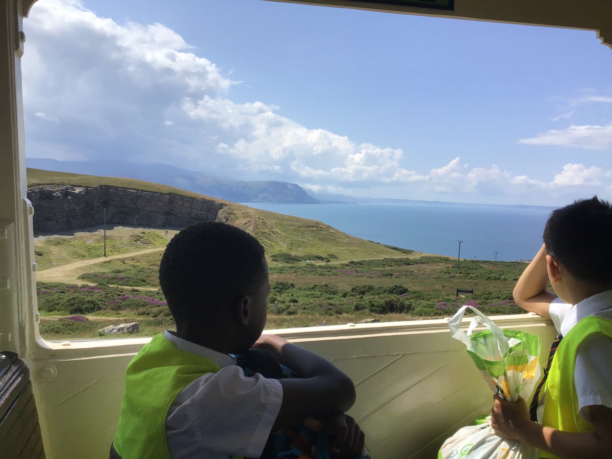 MRPAyear4a's tweet photo. Beautiful views from the tram heading up the Great Orme. https://t.co/3JxJ4Jxntp