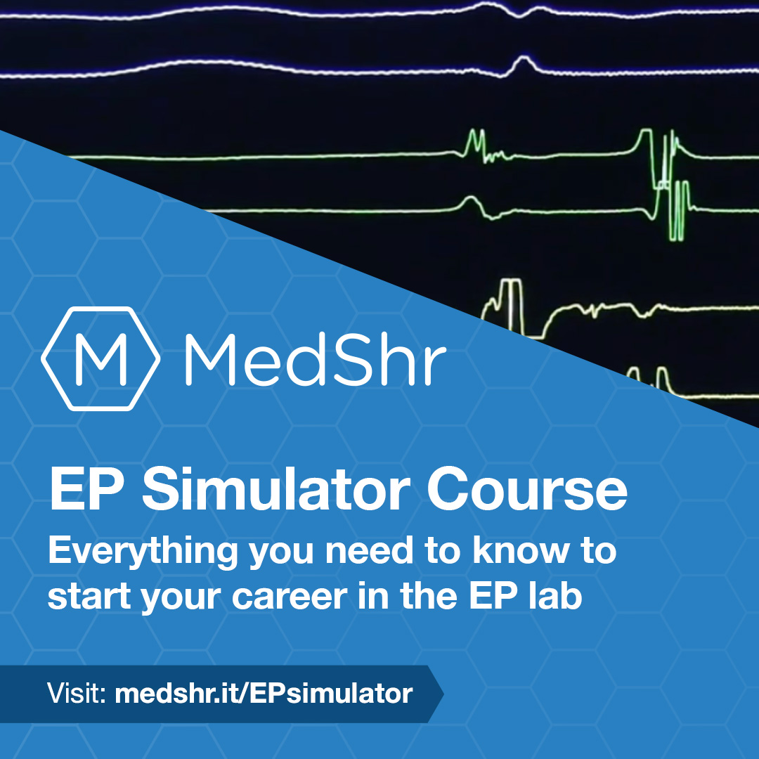 medshronline's tweet photo. Get familiar with the EP Simulator by exploring modules on Medshr Learning. Understand the true potential of this tool for electrophysiology training and education. https://t.co/37BU4X61U3 #EPsimulator #CardiologyEducation #FOAMed #Cardiology https://t.co/v4m26odOlV