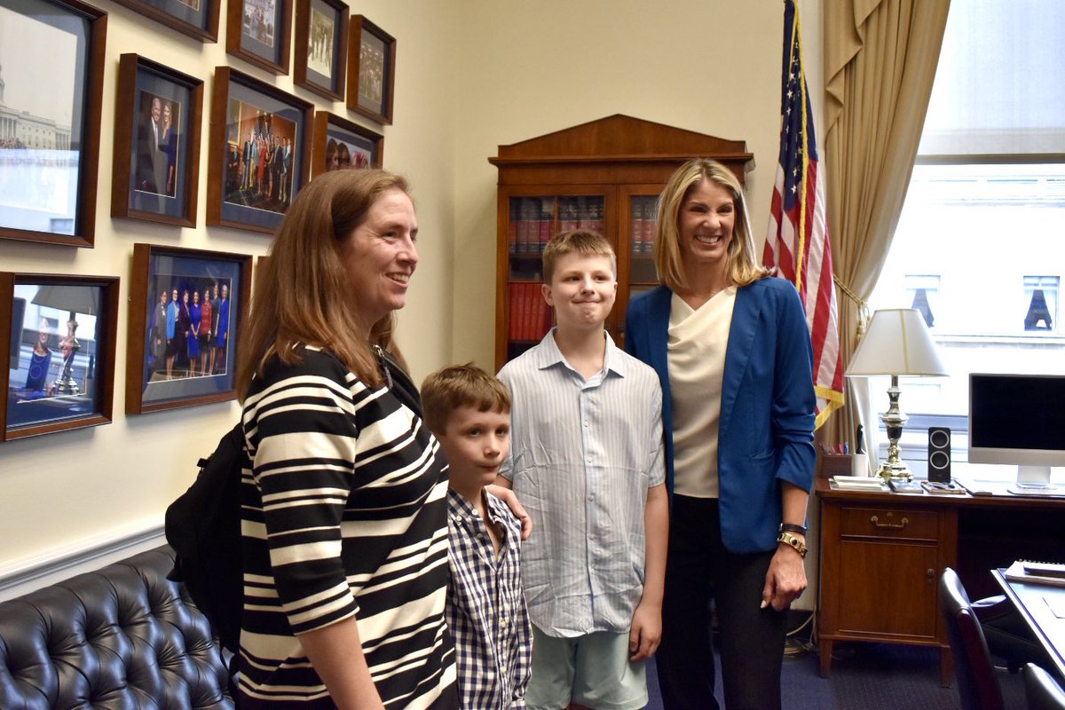 Meeting with families like the Atkins-Brown's reminds me why children’s hospitals are so critical. Their work ensures that Sam and Bodhi can get the care they need without barriers. Thank you @Hospitals4Kids for all that you do for families across the country.