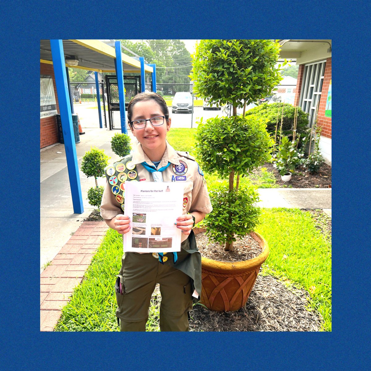 We are excited for Eagle Scout Troop #1314 and the great projects they have in store for Neff ELC! New garden planters will be placed in Pre-k and Kinder wings along with a few outdoor updates! 🌱 
Thank you Izzy Chumbley for your leadership! @JohnsonEgoeyns @MarthaCadesa