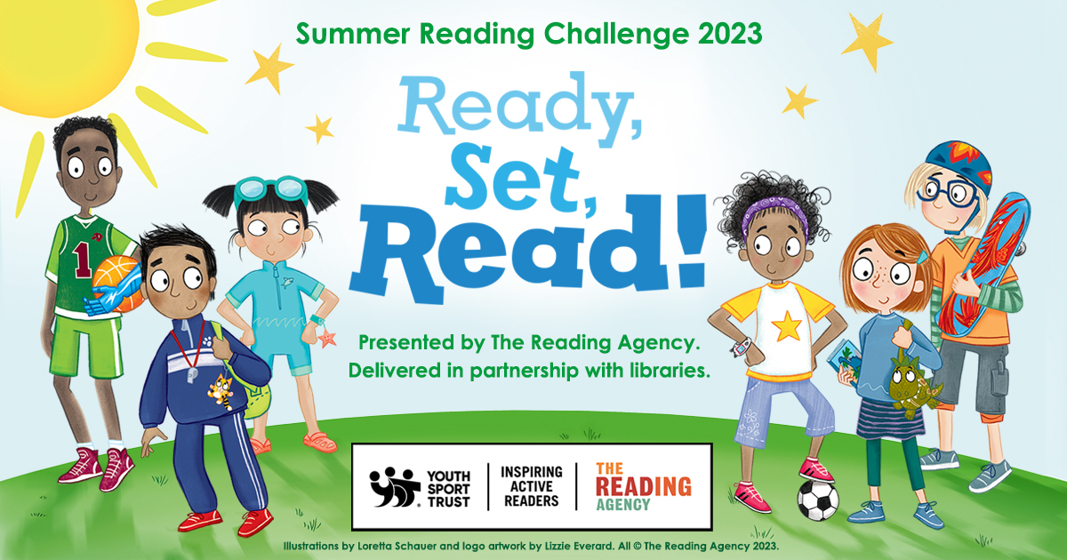 The Summer Reading Challenge is here, and we cannot wait to introduce you to this year's characters. The theme of the challenge is 'Ready, Set, Read!', and we have set up a display to inspire you. Have you already in mind what to read? #SRC2023 #loveyourlibrary #readysetread