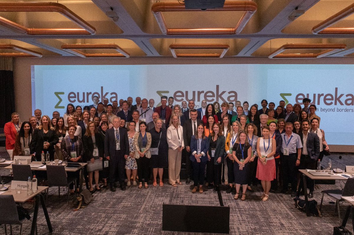 EUREKA_NETWORK's tweet photo. Our network meetings have officially ended. We’ve enjoyed days of fruitful exchanges about Eureka and the contemporary innovation landscape.
Thanks to everyone who participated, see you in November in Ankara! 🔴⚪
#BuildingBridgesForGlobalChallenges @Eureka_Turkiye https://t.co/QHa2MZPtTm