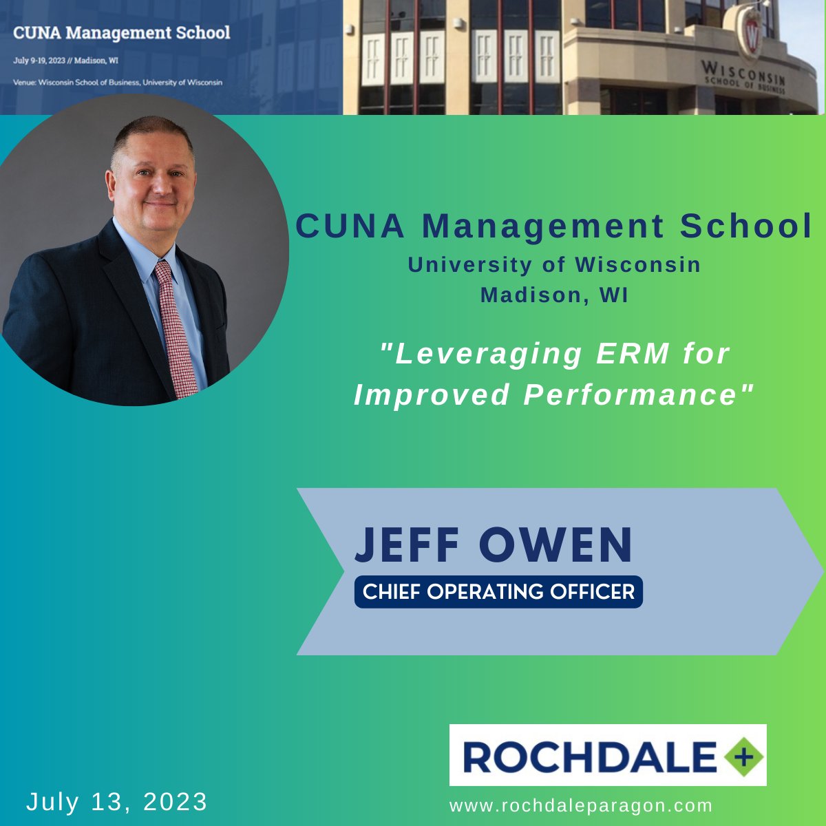 We are looking forward to once again facilitating a session to Year 3 students of CUNA Management School.  A fantastic opportunity to work with #futureleaders of the #creditunion industry!