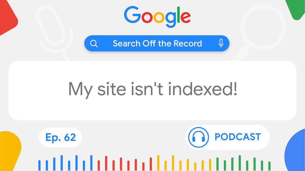 googlesearchc's tweet image. Don’t panic if your site isn't indexed. @g33konaut, @methode, and @JohnMu are here to help!
They share why it's happening and how to confirm if your site isn't indexed with tools in #Google #Search Console, in this episode of #SOTRPodcast → goo.gle/sotr061