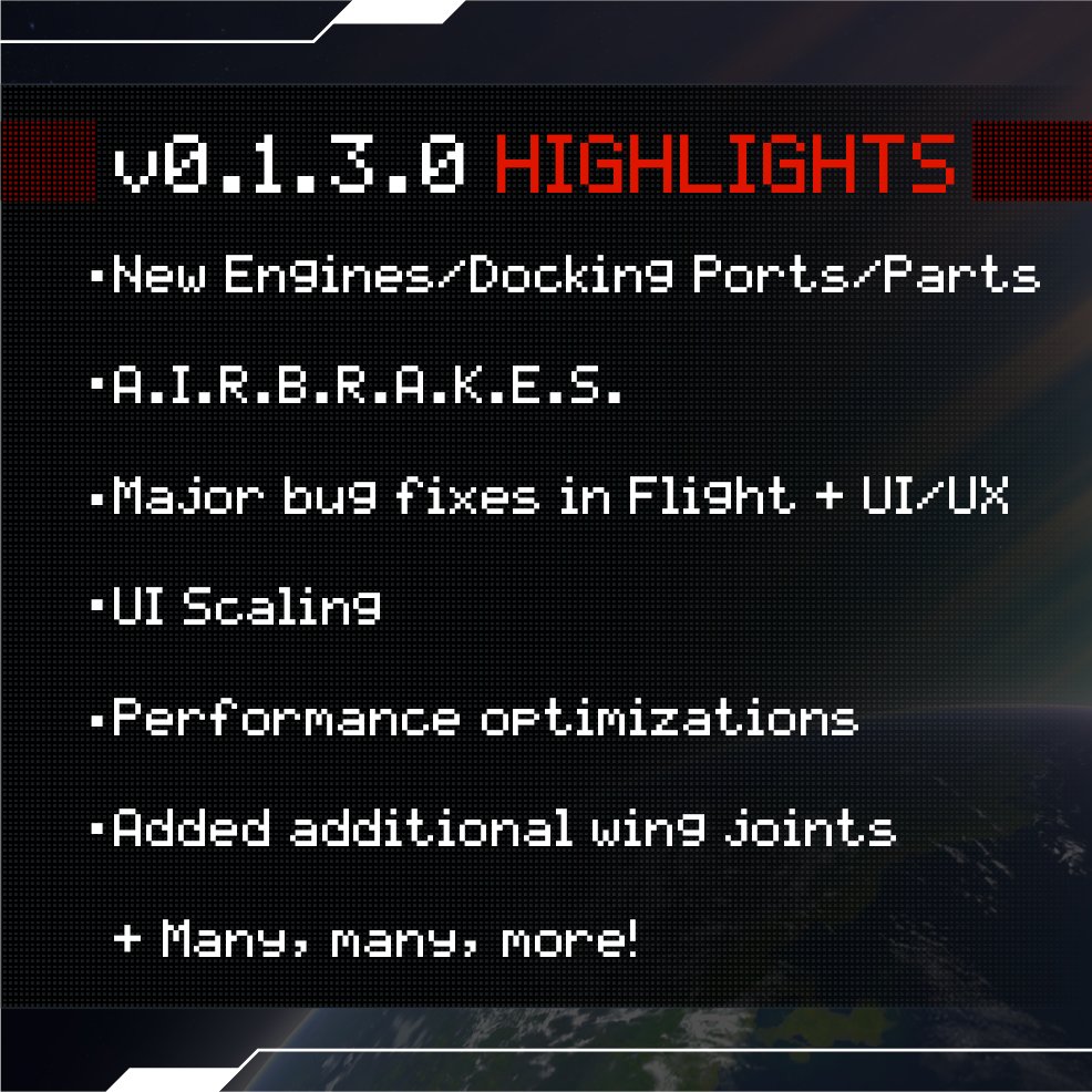 🎺Doot doot, #KSP2 Update 0.1.3.0 is here Kerbonauts! 🎺

Check out these new engines 🚀
