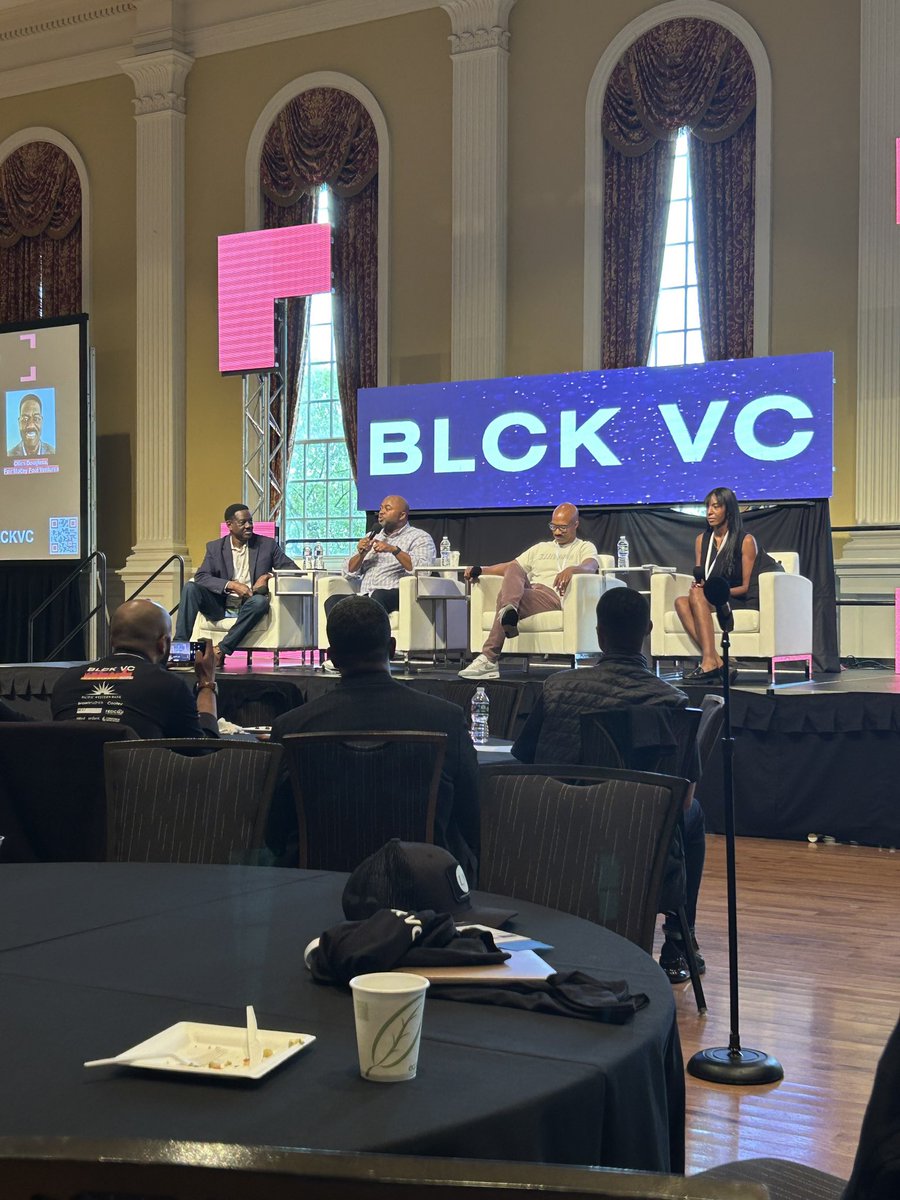 dhall3's tweet photo. So thrilled to participate at #DMVBLCKVC Summit at #UMD with @pbronner and @DaddyO9000. Great to see a full room of investors and future investors. https://t.co/b3VlSG4BQx
