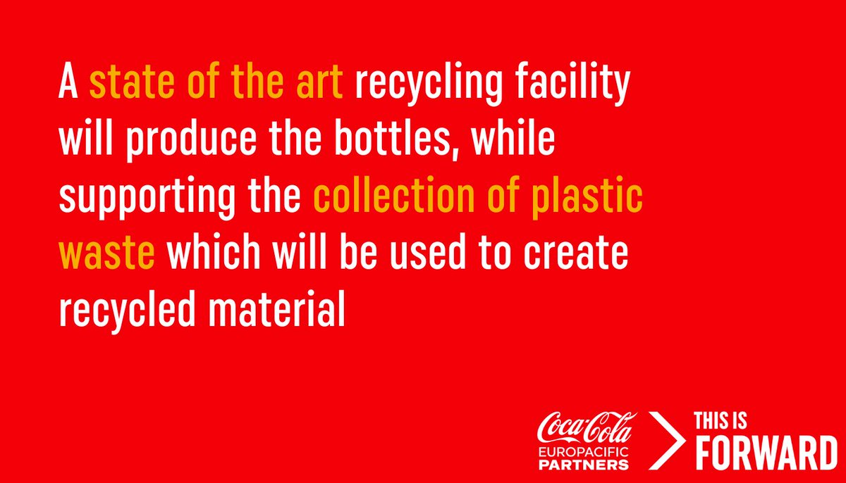 CocaColaEP's tweet photo. โ
CCEP launches 100% recycled packaging (rPET) bottles in Indonesia
๐ From single-use to circular
Read more about how weโre setting up responsible recycling infrastructure which also supports local communities into employment: https://t.co/d1WUX5MzKr
#ActionOnPackaging https://t.co/mueCSc7Svk