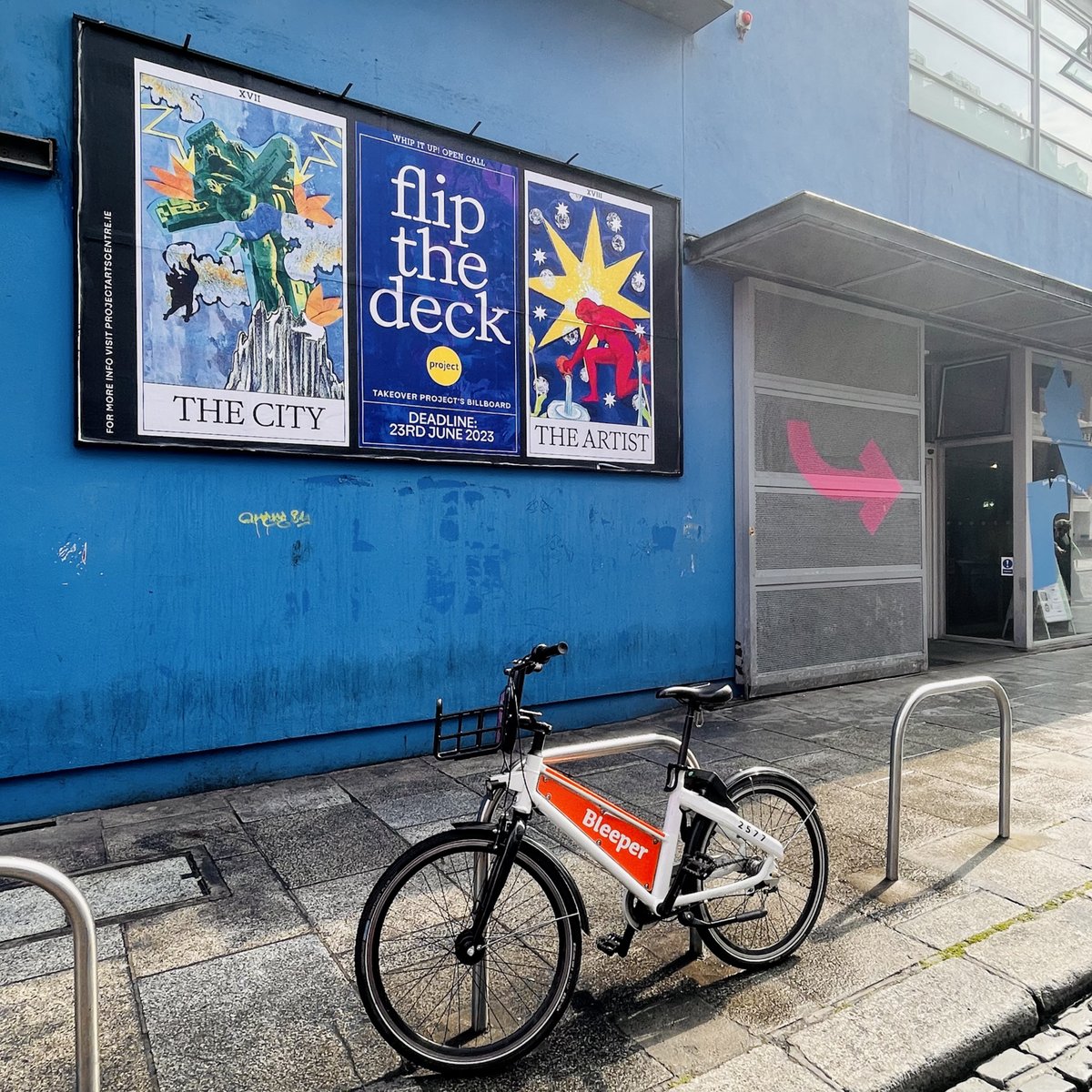 projectarts's tweet photo. ๐ฎ There are just 24 hours left to get your submissions into Flip the Deck - our Open Call to take over the big blue billboard!
โก๏ธhttps://t.co/yvZaQlsxcs
โฐDeadline 5pm 23 June
โน๏ธ 2 successful billboards will be up for 4 weeks
๐ธ Artists Fee: Receive โฌ600
#WhipitUp https://t.co/CzIuSF2mGx