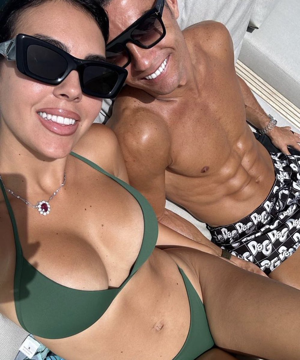 Georgina et Cristiano 😎