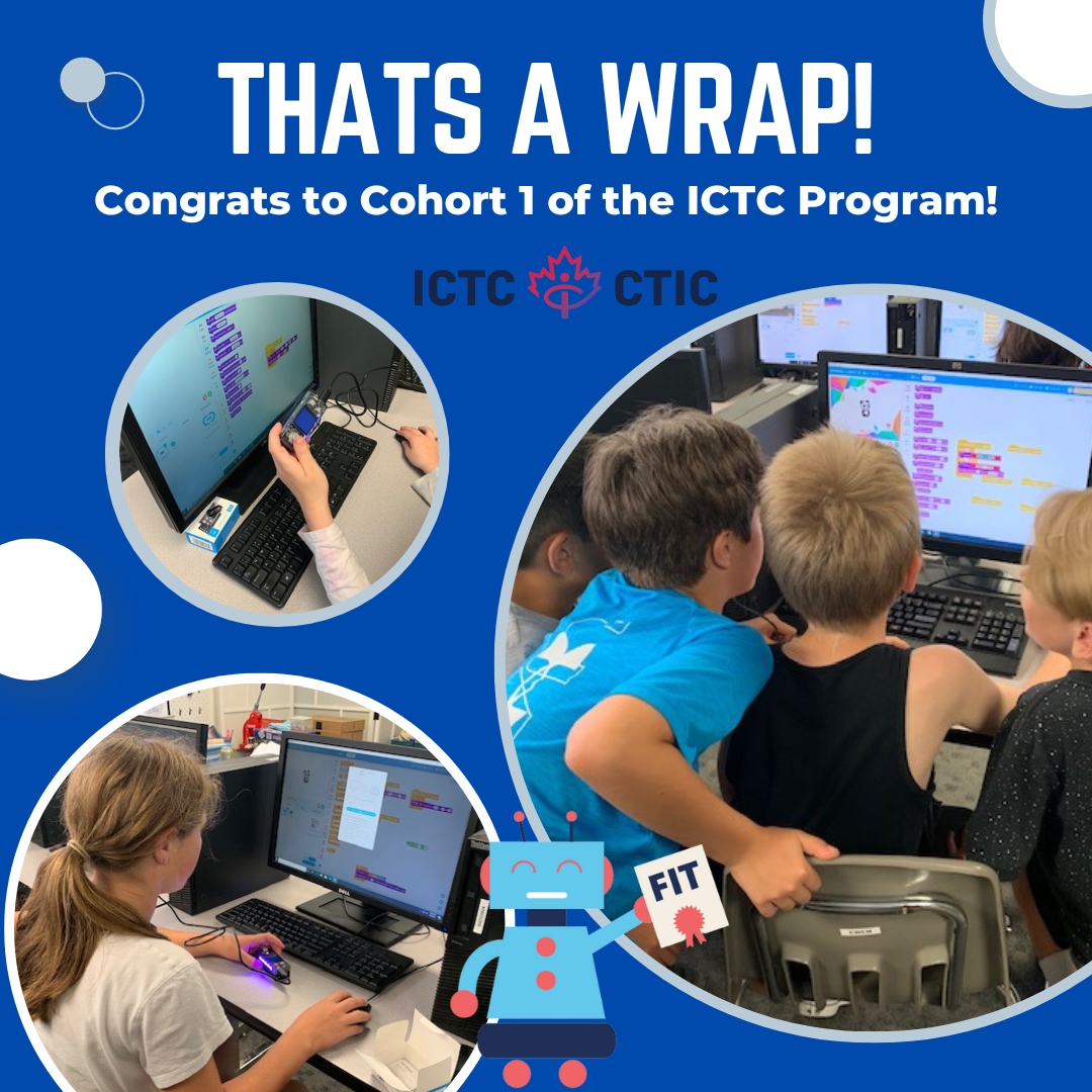 LOGICSAcademy's tweet image. 🎓 Congrats to Cohort 1 of the @ICTC_CTIC Program! 🎉

A big thank you to all the students who completed the MyFIT program and showcased incredible work with CyberPi. 🚀

It&apos;s been an amazing journey, and now we celebrate the successful wrap-up of Cohort 1! 

#ICTCProgram #MyFIT