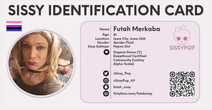 Get your Sissy ID Card Today!  💲Now Only $10💲  🔖*PROMO*🔖 🔖First 10 to RT &amp; Comment "CardME!" will receive<a href="/tag/exposure"class="tags"><span>#exposure</span></a><a href="/tag/sissy"class="tags"><span>#sissy</span></a><a href="/tag/tgirl"class="tags"><span>#tgirl</span></a><a href="/tag/crossdresser"class="tags"><span>#crossdresser</span></a><a href="/tag/sissycaptions"class="tags"><span>#sissycaptions</span></a>