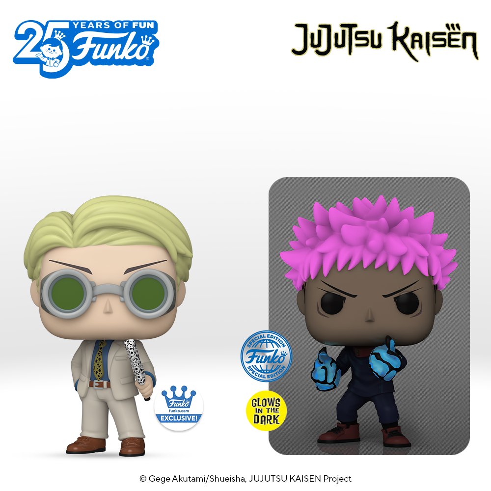 As curses continue their reign over the human world, one group of sorcerers must fight to keep the spirits at bay. Continue your training with the newest Pop! collectibles from JUJUTSU KAISEN! Be the first to know when they’re in stock: bit.ly/FunkoComingSoon. Look out for the…