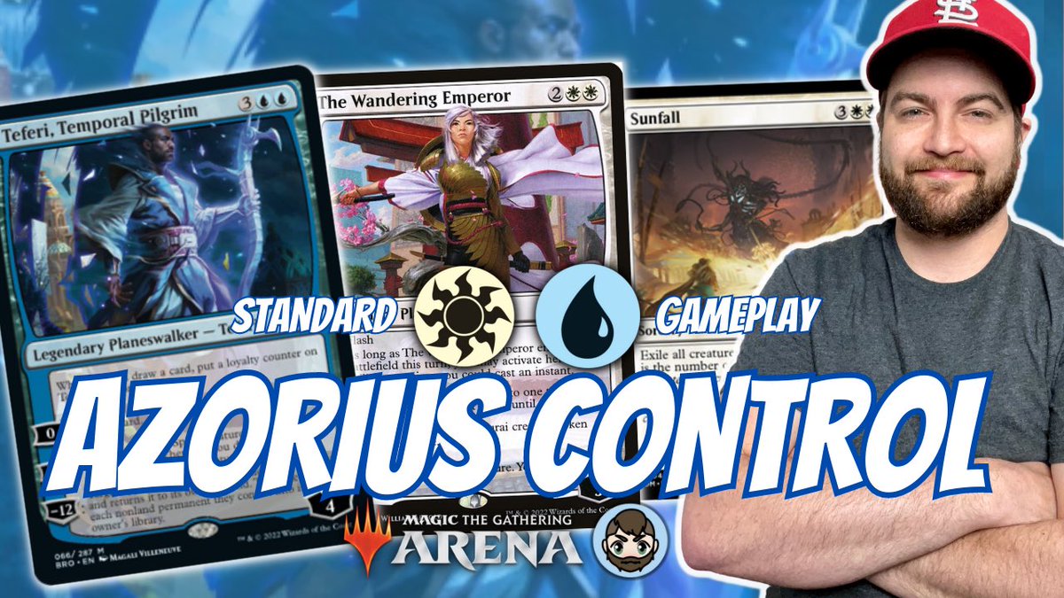 Control is back on the menu in Standard!  

In today's video we  crush the competition with Azorius Control on <a href="/MTG_Arena/">MTG Arena</a>!

Check it out and learn how to dominate and spread some Azorius Propaganda! 

Link below! ⬇️

#MTG #MagicTheGathering #MTGArena