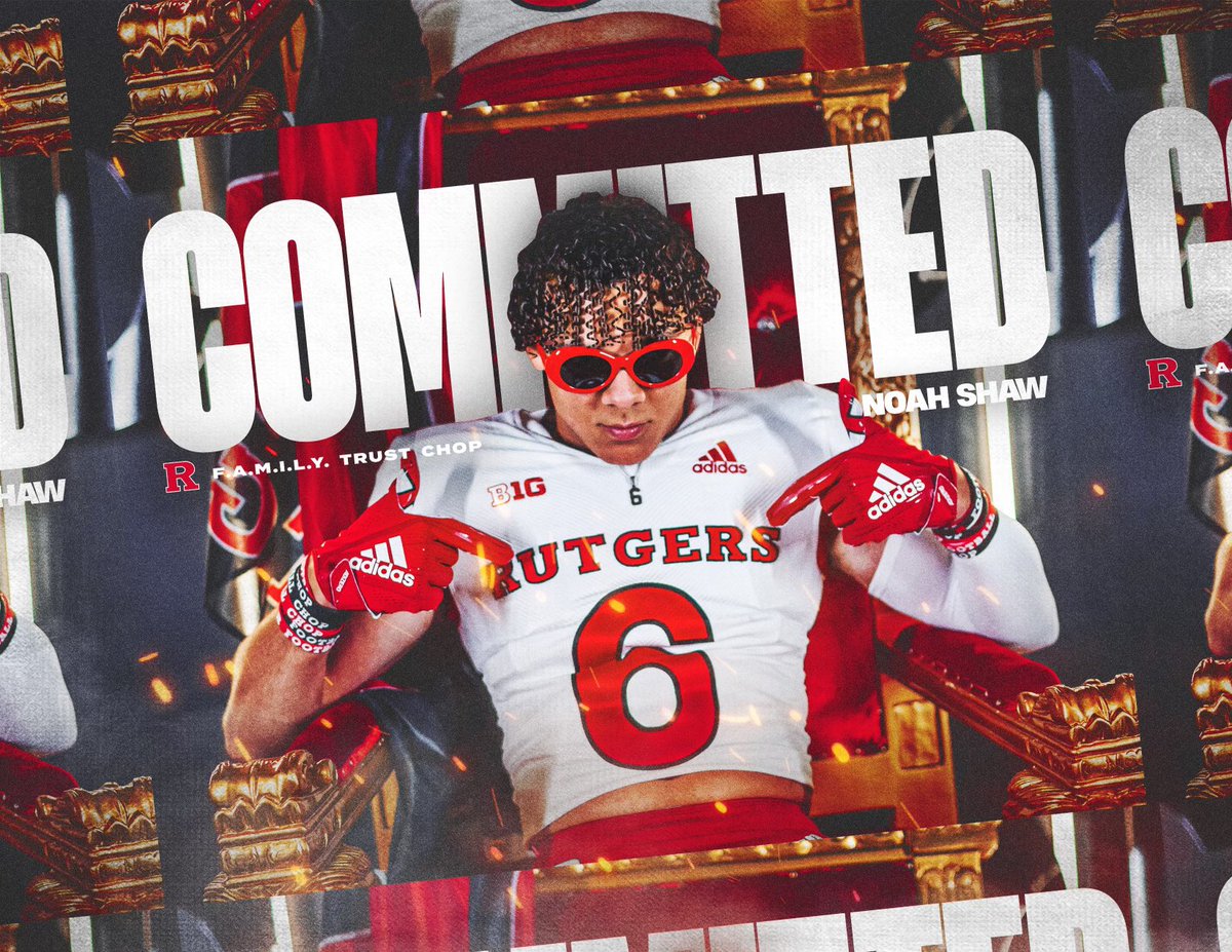 #AGTG. IM COMMITTED!🙏🏽🪓 @RFootball @GregSchiano @coachharasymiak @cjhetherman @C_NoonanRU @CoachDrewRU @jgpvisuals @AHSCougarsFB @CoachRadford @Rivals @RivalsFriedman