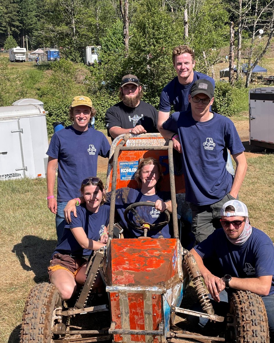 jefferson_trust's tweet photo. The Virginia Baja Racing Team received funding to help reestablish a team, and purchase materials, parts, and equipment to compete in Baja SAE. Take a peek at their recent competition in Oregon!
#grantproject #annualgrant #grantfunding #impactUVA #jeffersontrust #UVA #grants https://t.co/yek295Bvjg