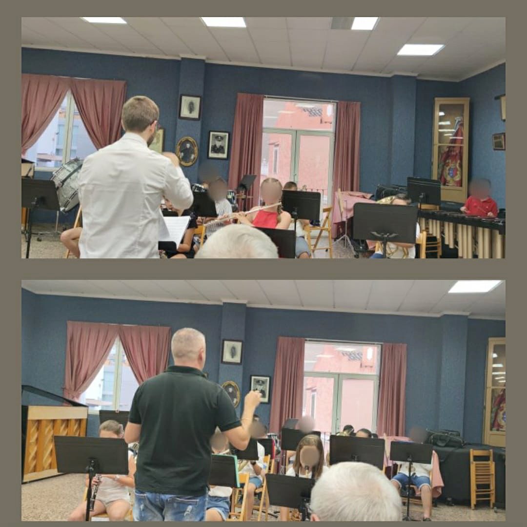PsoePedralba's tweet photo. 🎼 La Sociedad Musical "La Popular" celebró ayer a las 19:30 horas para todo el pueblo su audición de final de curso.

🌹Al acto acudieron Andoni León, alcalde de Pedralba y Gloria Ruiz, concejala en el Ayuntamiento de Pedralba. https://t.co/gpVzR5Qia7