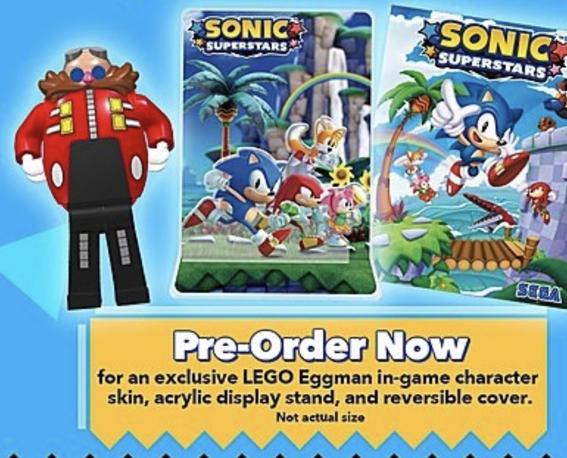 Sonic Superstars Interview Appears, Gets Lego Eggman Skin Pre-order