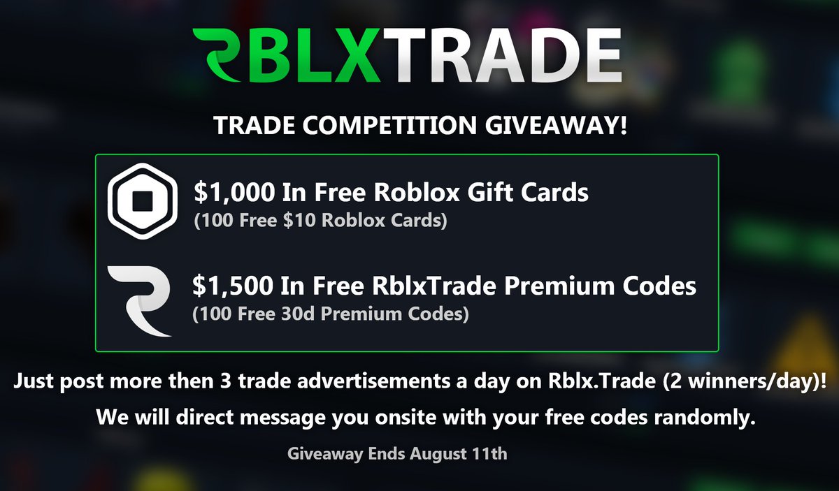 Roblox Trading News on Twitter: