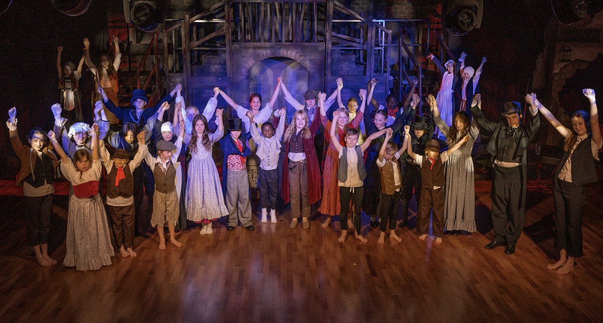 GosfieldSchool's tweet photo. 🎭 A Heartfelt Thank You everyone who attended our production of Oliver JR! 🎭
 
🎉Oliver JR was just the beginning, and we look forward to many more memorable productions in the new J W Turner Performing Arts Centre. 

#oliverjr #PerformingArts #GosfieldSchool

@isaschools https://t.co/bihQ3oAMlA