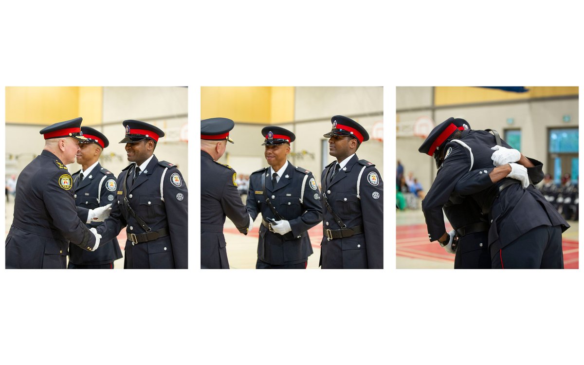 How many of us get the opportunity to say thanks to the people who inspired us along the way? 

A new police constable got that chance as he graduated <a href="/TorontoPolice/">Toronto Police</a> College where he was handed his badge by a mentor

READ STORY: tps.ca/media-centre/s…