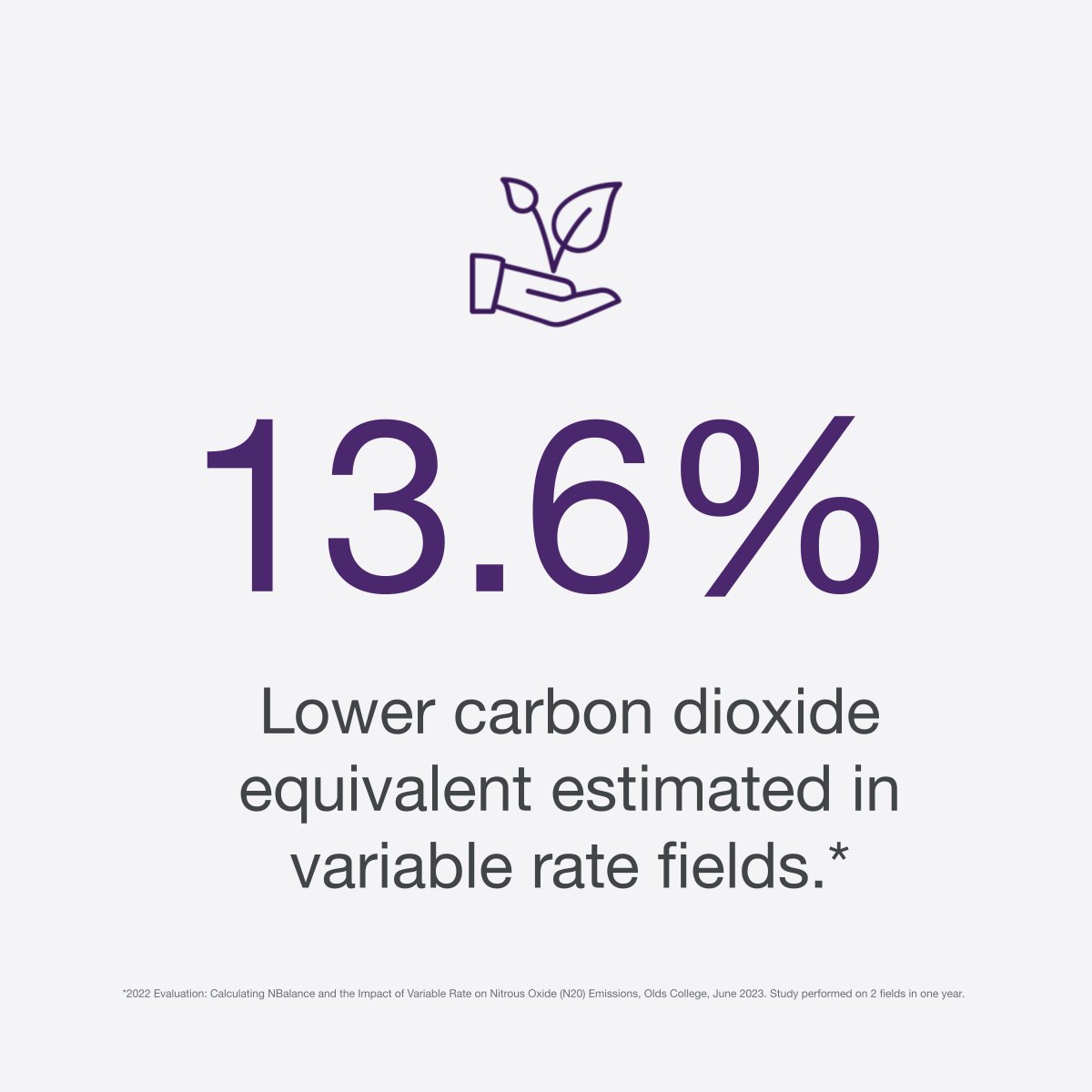 DecisiveFarming's tweet photo. Researchers from the @OldsCollege Centre for Innovation evaluated variable rate technology (VRT) for fertilizer applications on the Smart Farm, focusing on nitrogen.

Check out their fact sheet showcasing insights from this completed research project. https://t.co/Rvx0d39PUo https://t.co/O7Y1vpbJNa