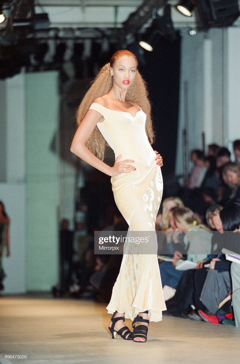 #TyraBanks 
What Fashion Show Is This?