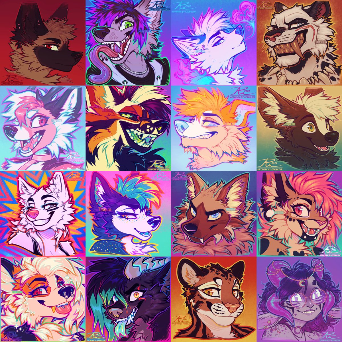 ✨🌈 ART RAFFLE!! 🌈✨

⭐️ Winner will receive a (digital) detailed headshot! Any Species!

⭐️ Just follow &amp; RT to enter!

⭐️ Ends on July 1st!