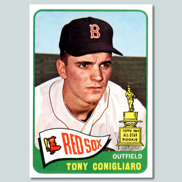 BSmile's tweet photo. 1965 Topps Tony Conigliaro Baseball Card #MLB #RedSox #TonyC https://t.co/NFlcgwr5jp