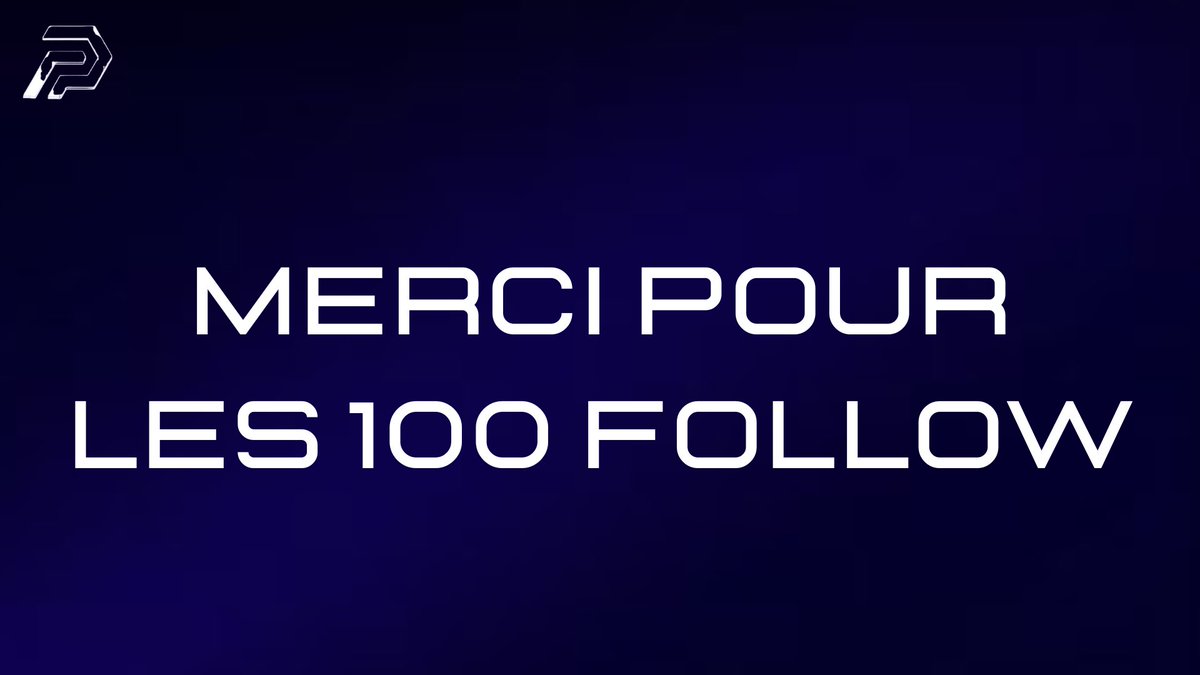Merci à toute la communauté Paradis nous vous remercions pour les 💯 follow