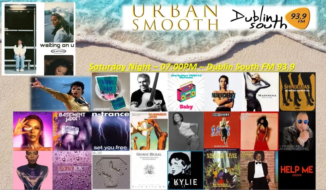 On Urban Smooth at 7, Seán Coyle has new music from &amp; an interview with <a href="/miayermeche/">Mia 🌻🌻</a>.

+ new music from <a href="/TheShindellas/">The Shindellas</a>, <a href="/jpoww/">J POWW</a>, <a href="/andrewyoungsing/">Andrew Young</a>, <a href="/Fr3shTrx/">FR3SH TrX</a> &amp; @timmcgeary.

Lots of soul deep cuts &amp; classics.

👂 : Dublin South FM 93.9
💻 : dublinsouthfm.ie
#communityradio