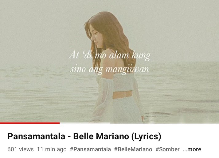 idunno but pinaka inabangan ko talaga sa lahat ng song is eto😭

BELLE SOMBER OUT NOW
#BelleSomberAlbum
#BelleMariano <a href="/bellemariano02/">Belle Mariano</a>
