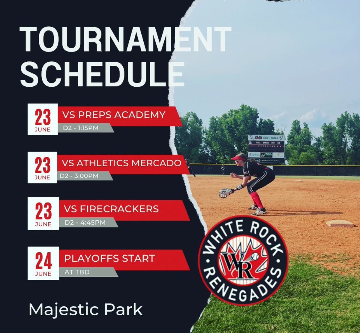 Tala Rennie 🇨🇦2024🥎 (@talarennie) on Twitter photo Headed to Las Vegas this week to play some ball! I will be also participating in the All-Star Game on Thursday @ 11 @ Majestic Park <a href="/WRRenegades2024/">White Rock Renegades 2006</a> Headed to Las Vegas this week to play some ball! I will be also participating in the All-Star Game on Thursday @ 11 @ Majestic Park <a href="/WRRenegades2024/">White Rock Renegades 2006</a>