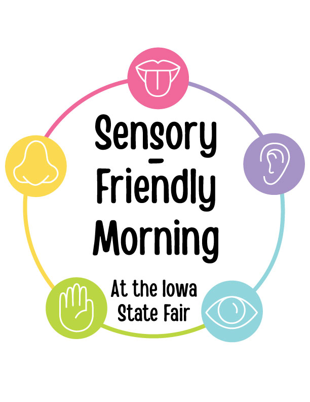 IowaStateFair's tweet photo. We are so excited this will be back in 2023! The Sensory-Friendly Morning, presented by ChildServe on Wednesday, August 16, 2023. Find a complete list of special programming at https://t.co/tTLDkF07QV https://t.co/vh1vqYeUIu