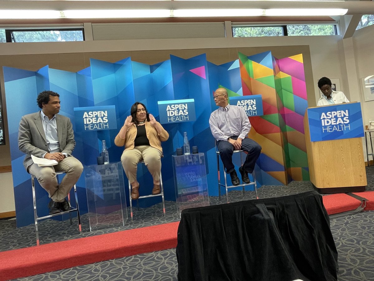letsmeatless's tweet photo. NOW @aspenideas : βIncorporating Equity Into Climate Change Strategiesβ w/ @sierraclub foundationβs Dan Chu, @segura4change & @justinworland Re: Heath & safety risks of #climatechange r greater for POC, low-income populations & women π#climatejustice #methane #letsmeatless https://t.co/RubuYwCz3l