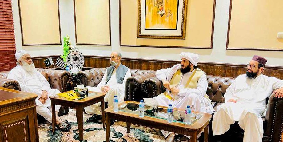 قائد جمعیت سے اہم ملاقات جاری