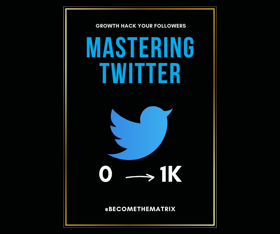 The First 1,000 followers are the HARDEST!

What if you could gain 1,000+ followers in a week?

I created 'Mastering Twitter' to help you

Monetize Today 
(You could make $4,000 a month)

For 24 hours, it's FREE

• Like + Comment '1000'
• Must Follow so I can DM