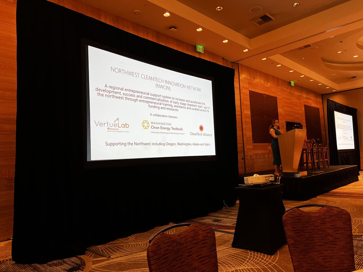 We are excited to be at the annual  <a href="/wacleantech/">CleanTech Alliance</a> showcase where at eight cohort of <a href="/cascadiaclean/">Cascadia Cleantech</a> will be presenting their climate tech innovation all made possible with the support of the US Department of <a href="/ENERGY/">U.S. Department of Energy</a> ⚡️